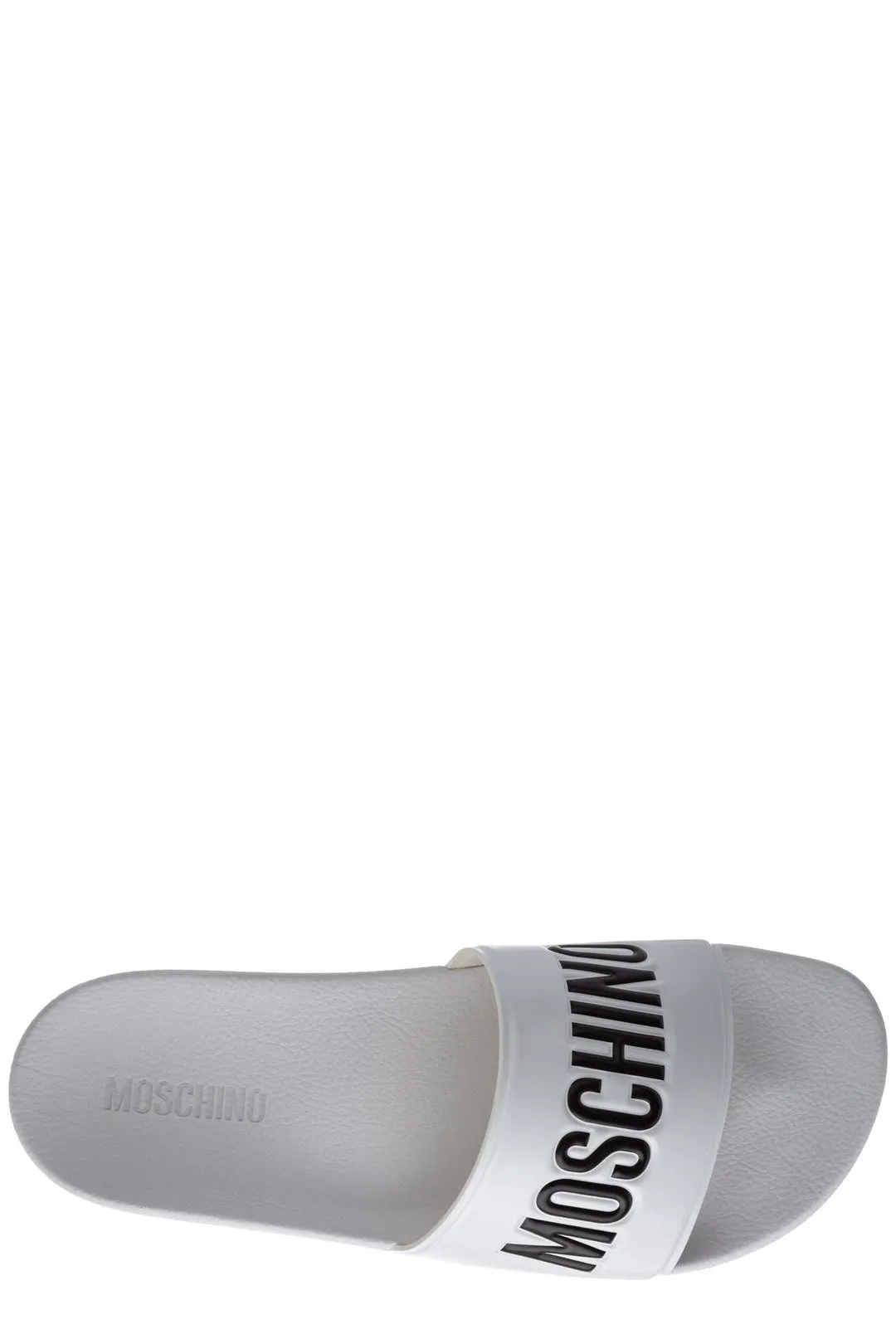 Moschino Logo Pool Slides