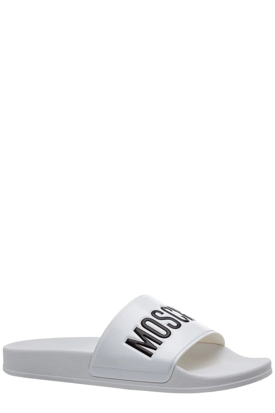 Moschino Logo Pool Slides