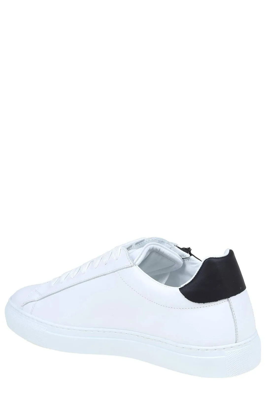 Moschino Logo Printed Lace-Up Sneakers