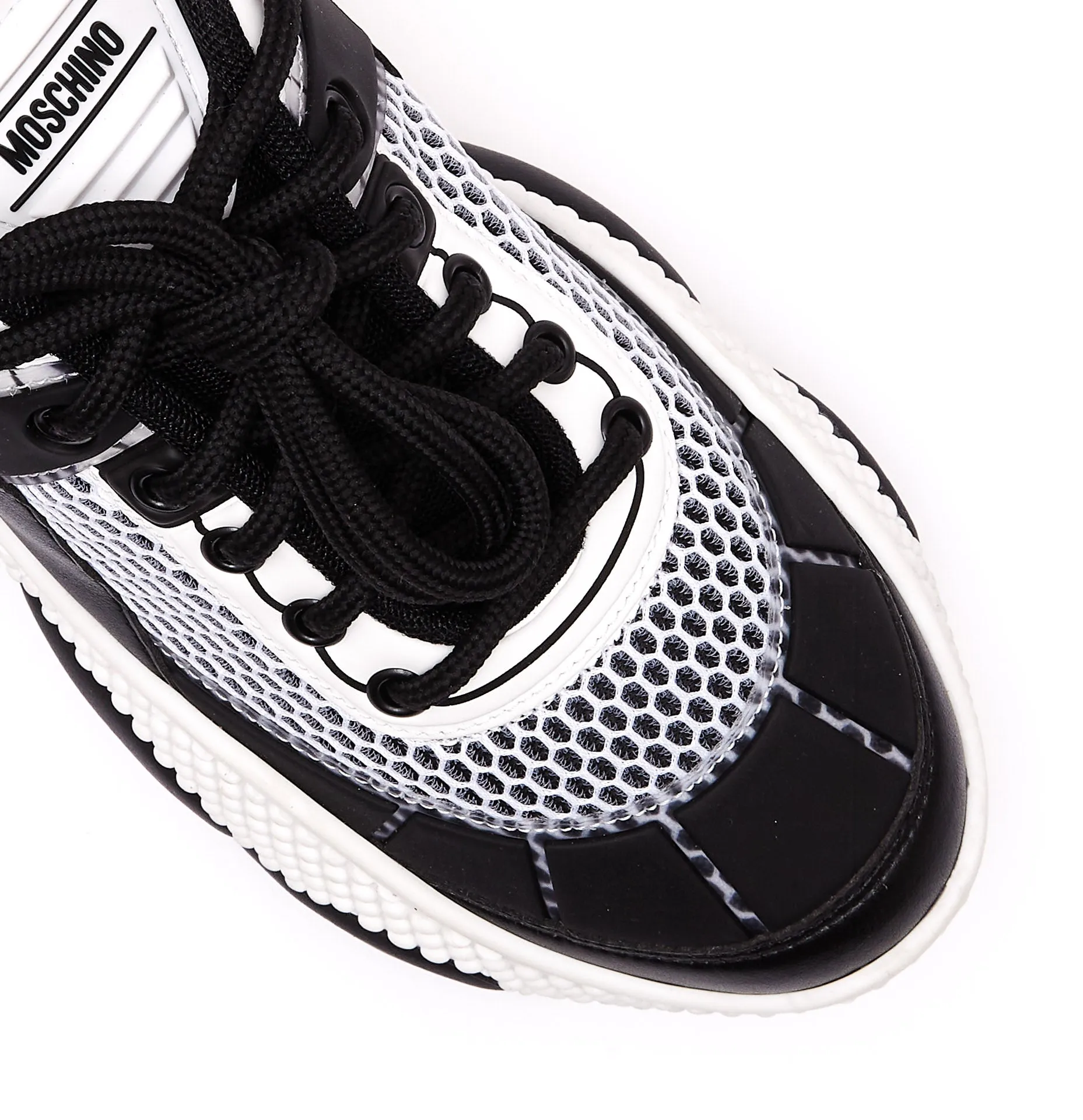 Moschino Mesh Bubble Teddy Sneakers