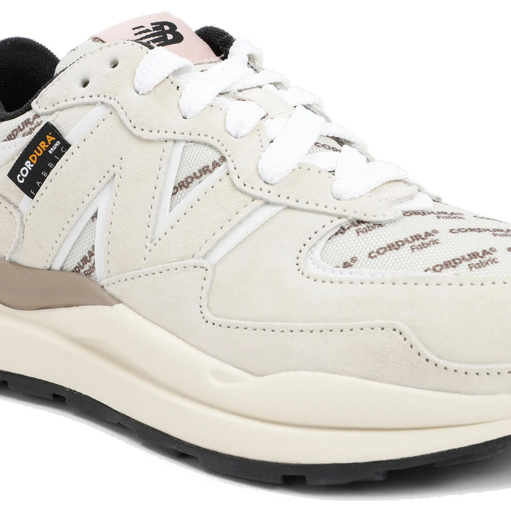 New Balance H Logo Patch Lace-Up Oversized Sneakers
