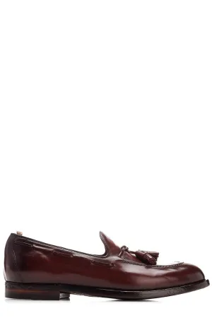 Officine Creative Almond Toe Slip-On Loafers