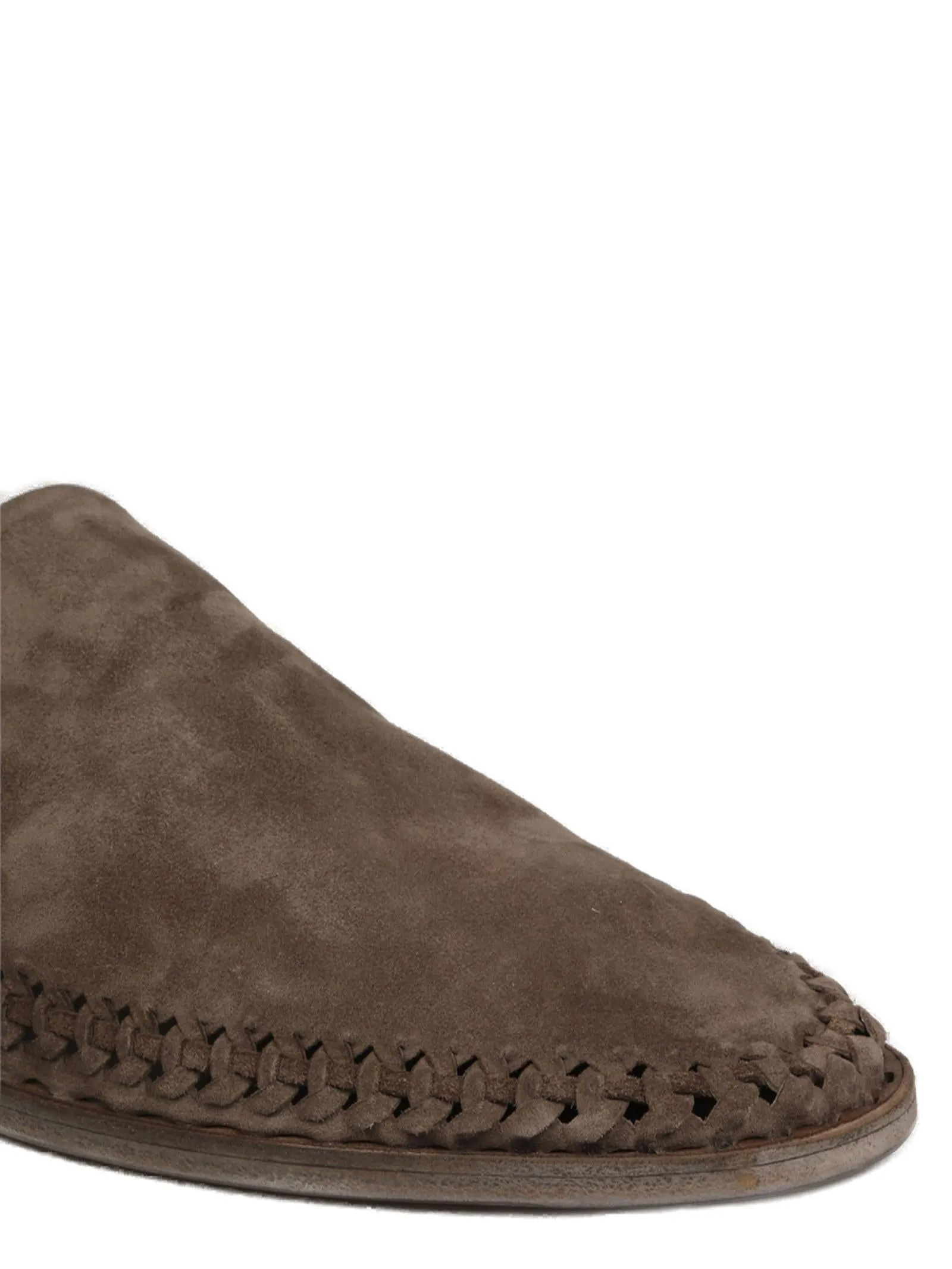 Officine Creative Round Toe Flat Slippers