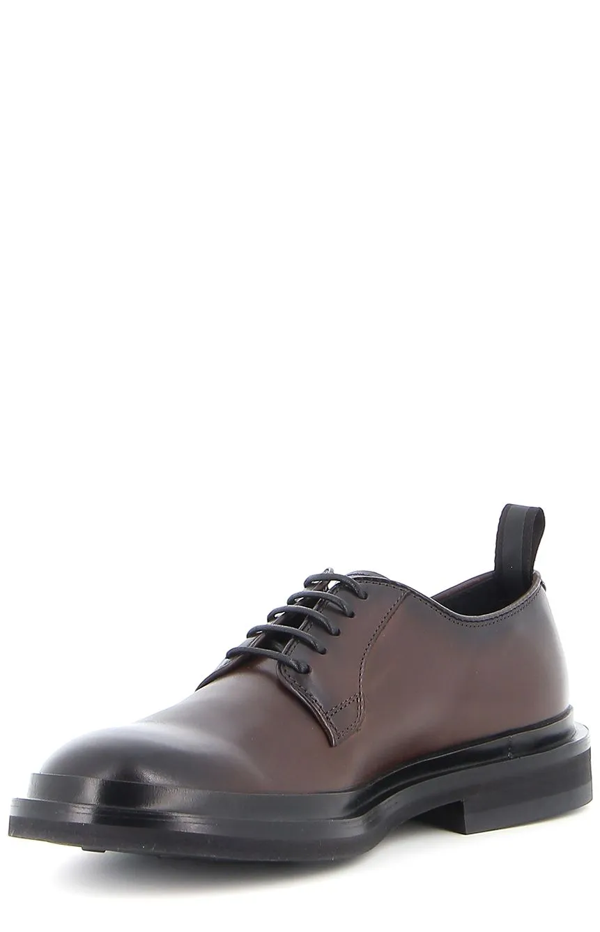 Officine Creative Round Toe Lace-Up Shoes