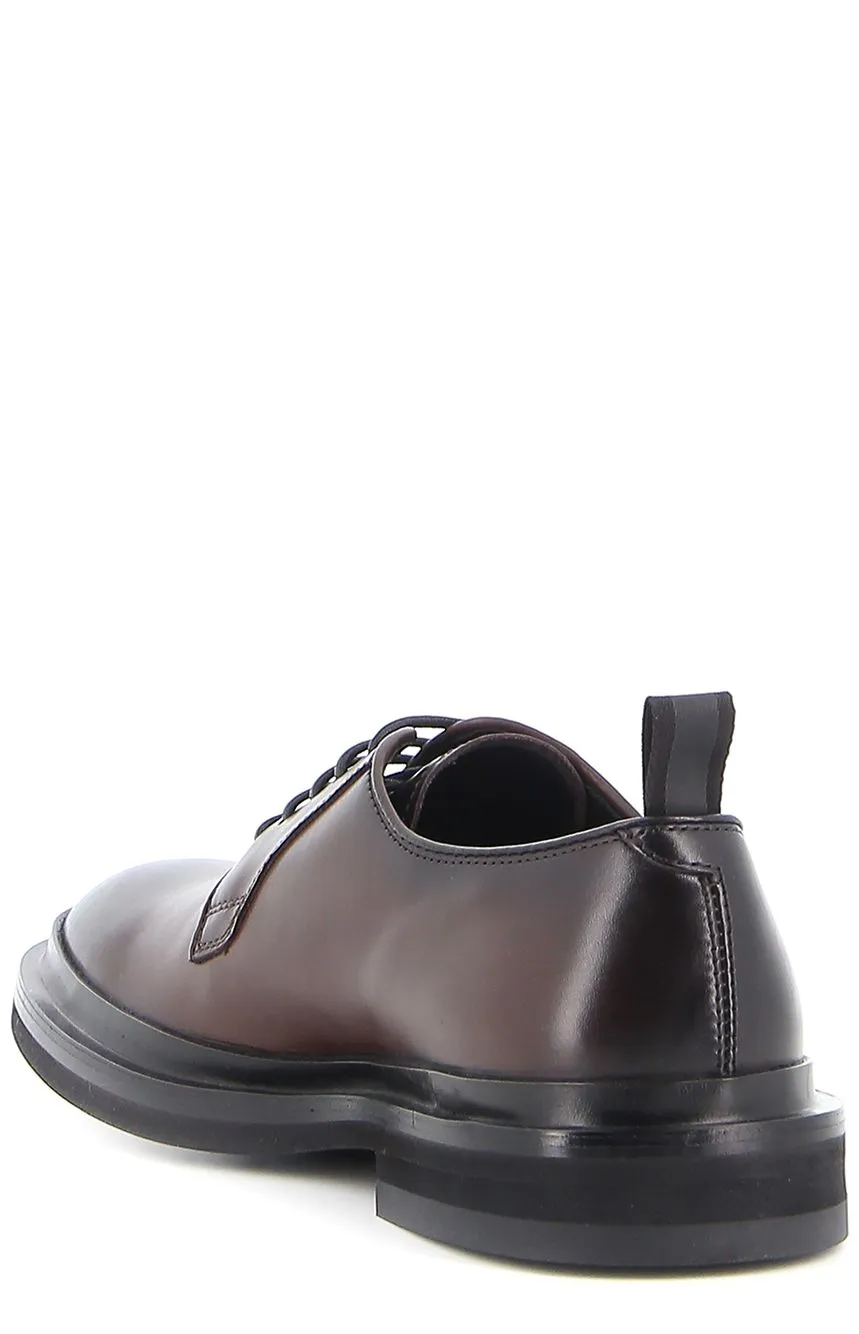 Officine Creative Round Toe Lace-Up Shoes