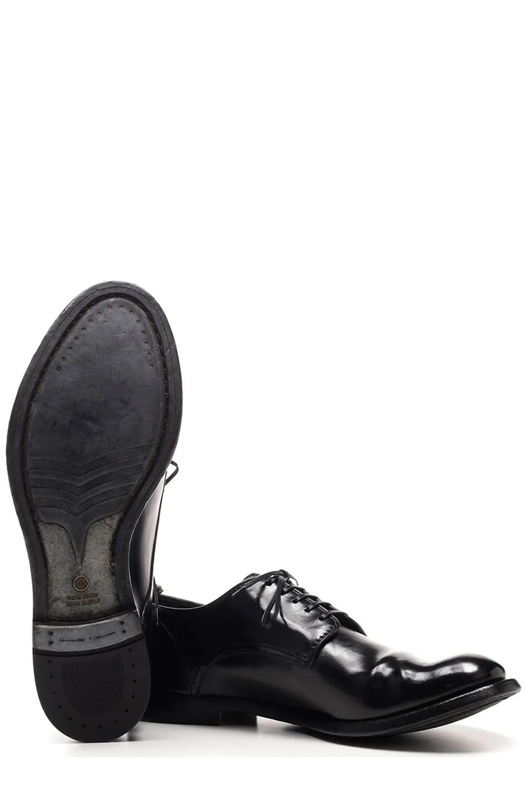 Officine Creative Round Toe Oxford Shoes