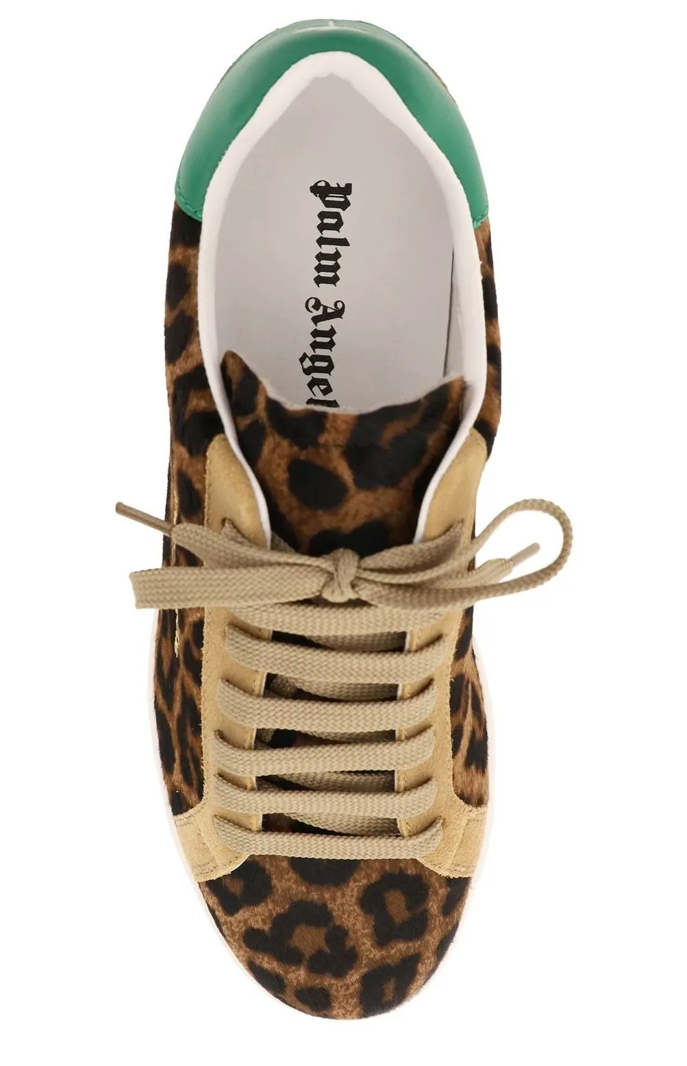 Palm Angels Leopard Printed Low-Top Sneakers