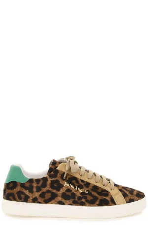 Palm Angels Leopard Printed Low-Top Sneakers