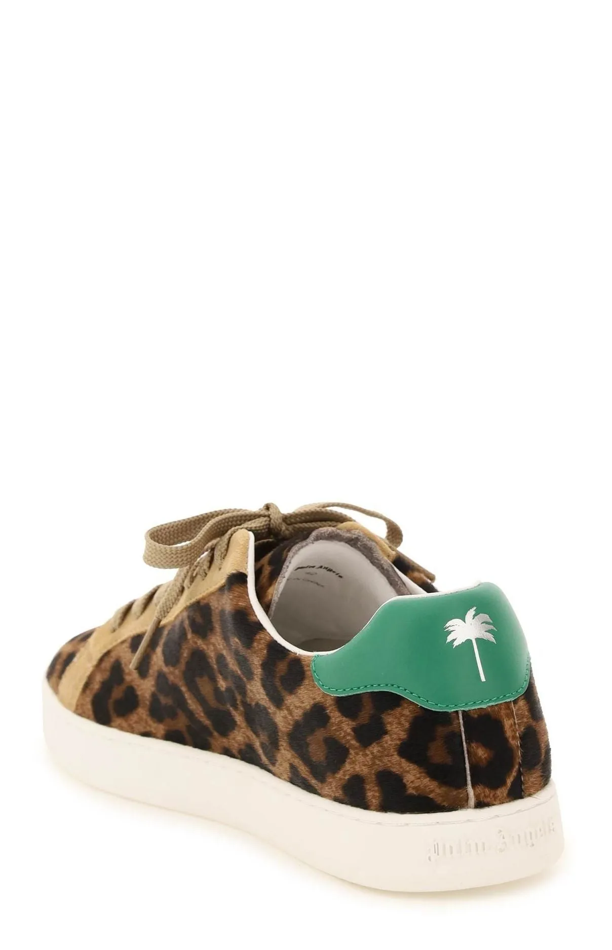 Palm Angels Leopard Printed Low-Top Sneakers