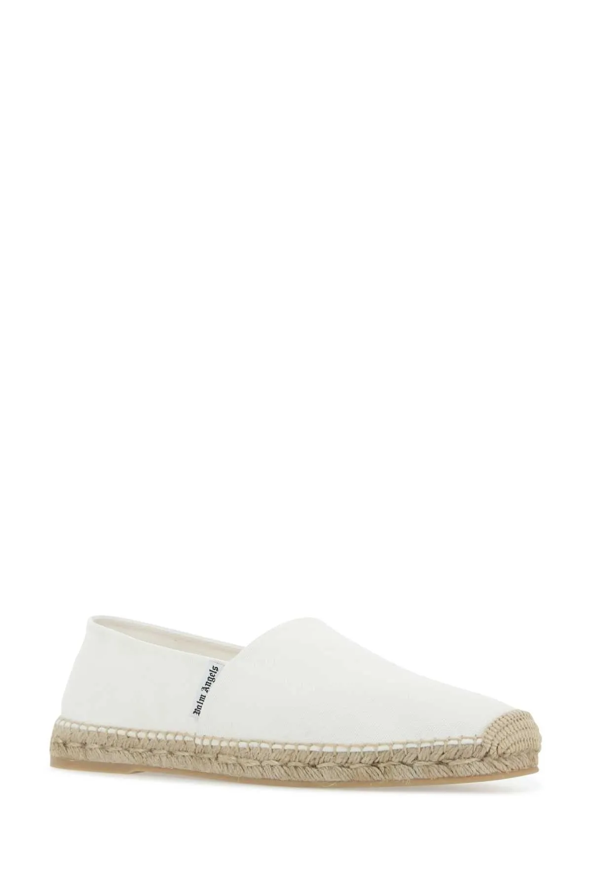 Palm Angels Logo Patch Slip-On Espadrilles