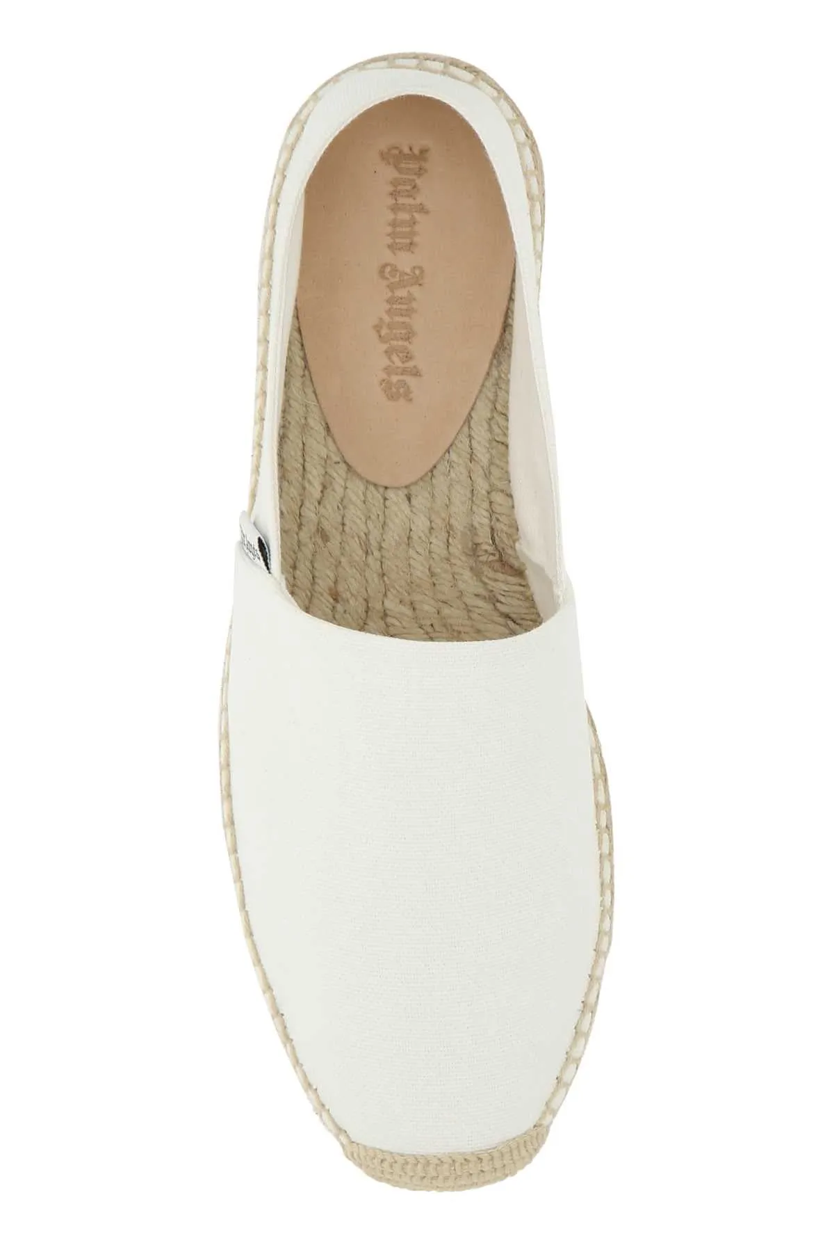 Palm Angels Logo Patch Slip-On Espadrilles