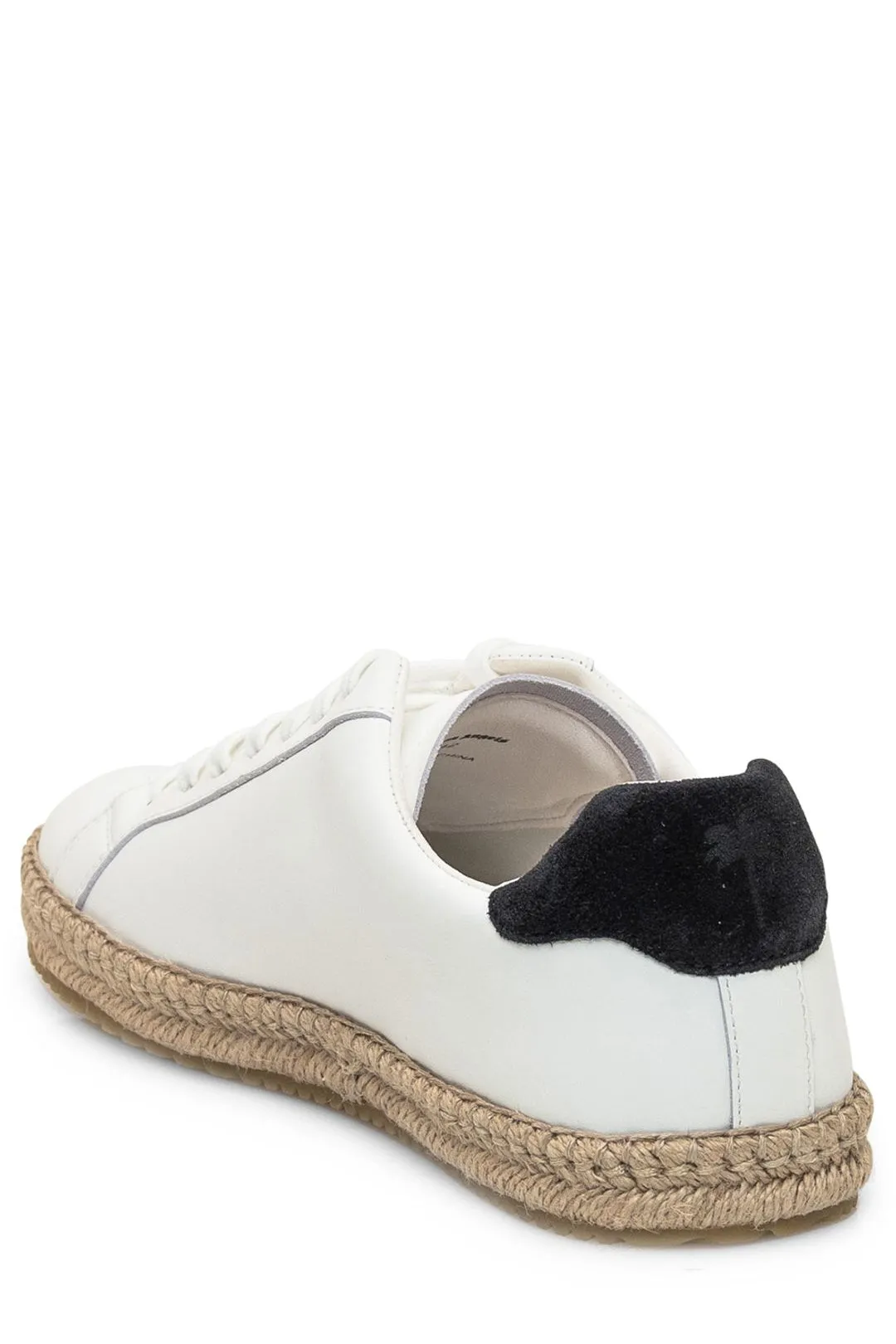 Palm Angels Logo Printed Lace Up Espadrilles