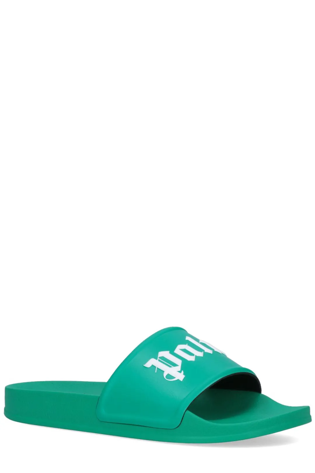 Palm Angels Logo Printed Slip-On Sandals