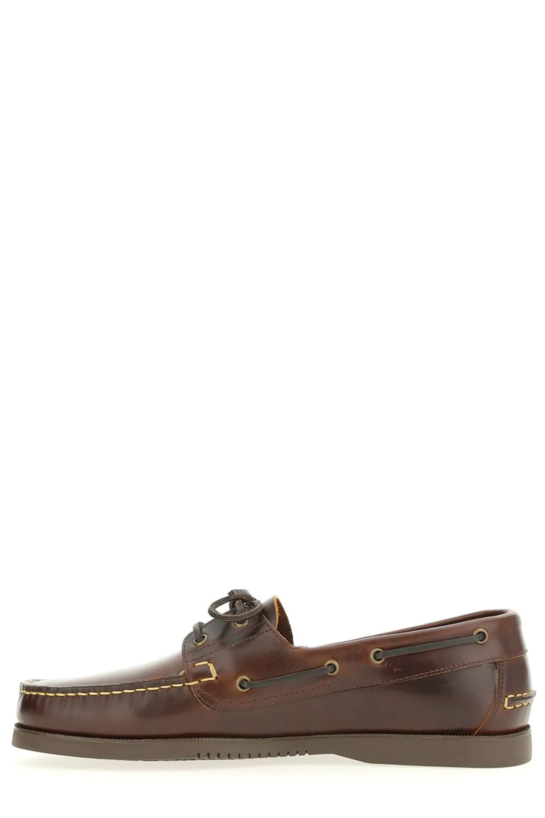 Paraboot Barth Round Toe Lace-Up Shoes
