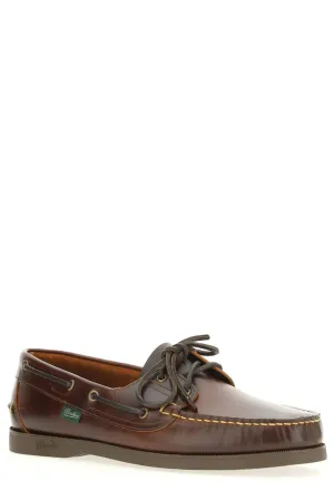 Paraboot Barth Round Toe Lace-Up Shoes