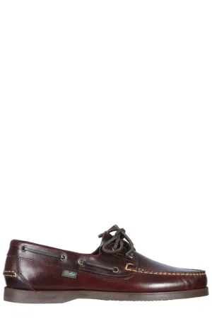 Paraboot Barth Round Toe Lace-Up Shoes