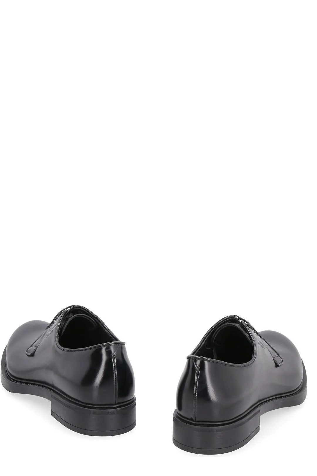 Prada Almond Toe Derby Shoes
