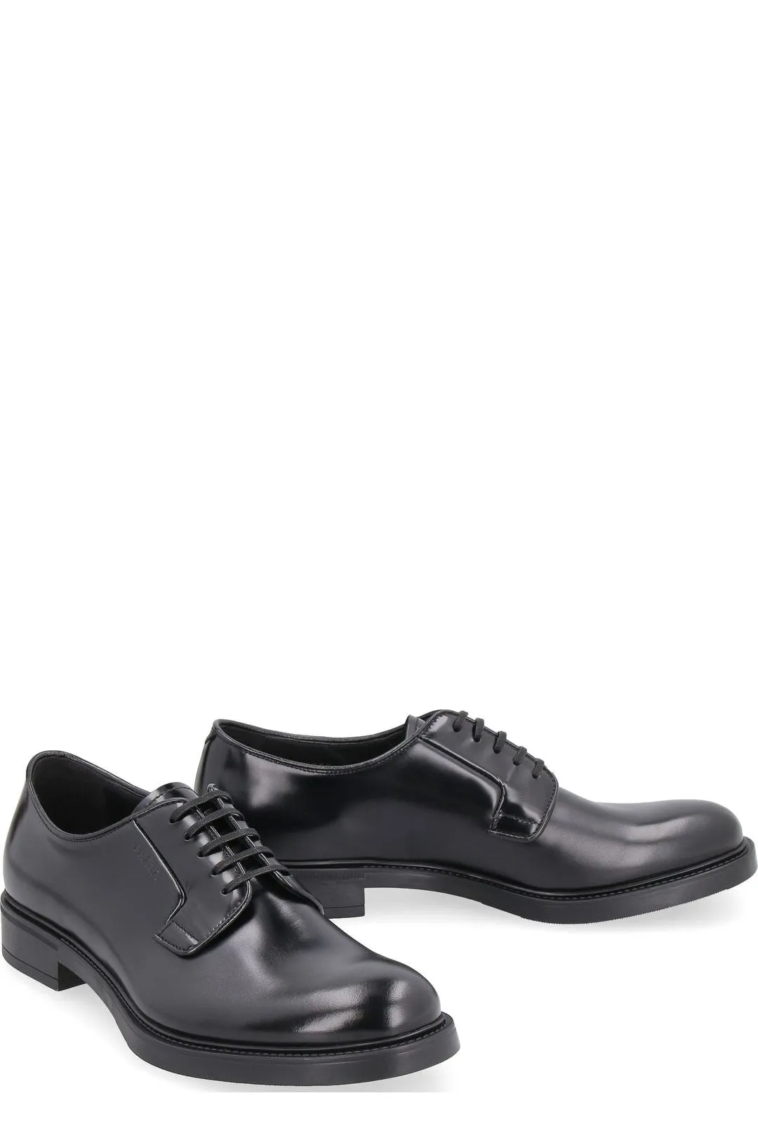 Prada Almond Toe Derby Shoes