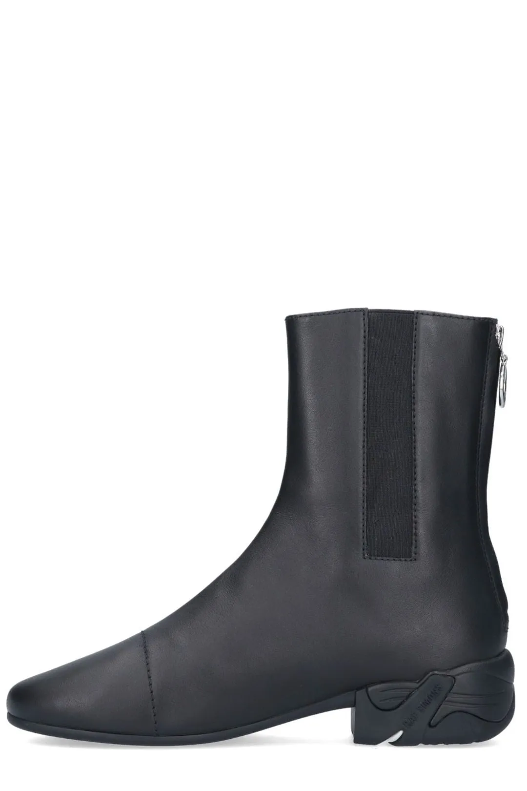 Raf Simons Block Heel Ankle Boots