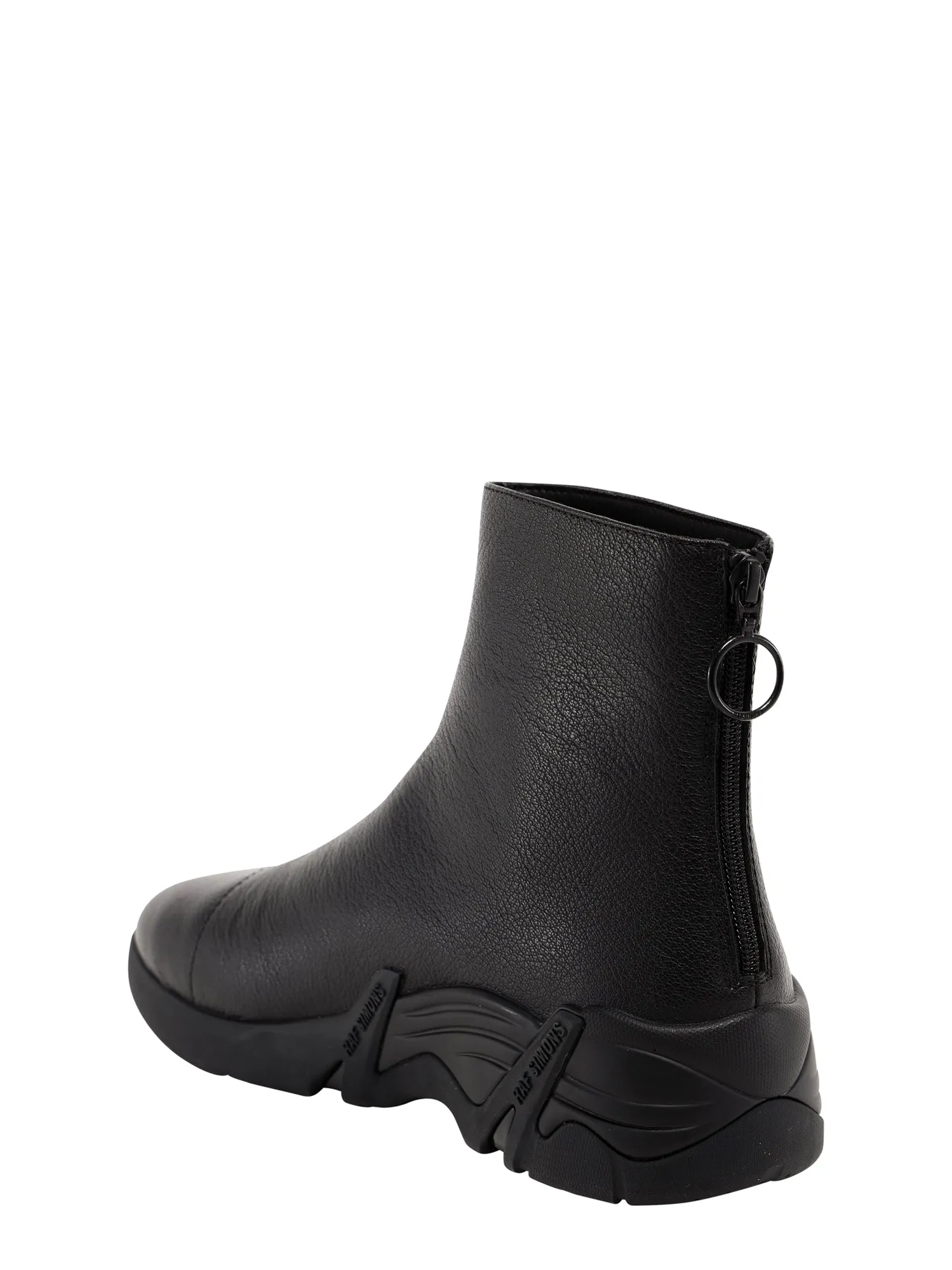 Raf Simons Cyclon Zipped Ankle Boots