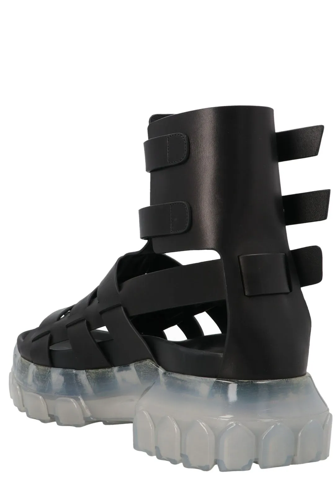 Rick Owens Open Toe Tractor Sandals