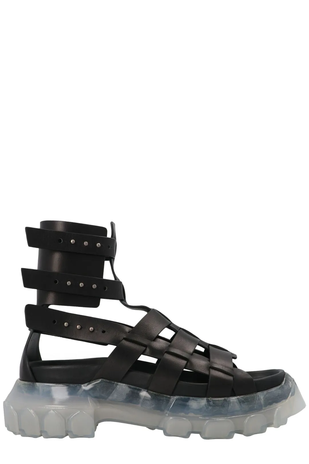 Rick Owens Open Toe Tractor Sandals