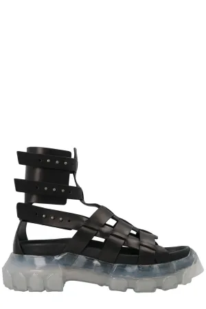 Rick Owens Open Toe Tractor Sandals