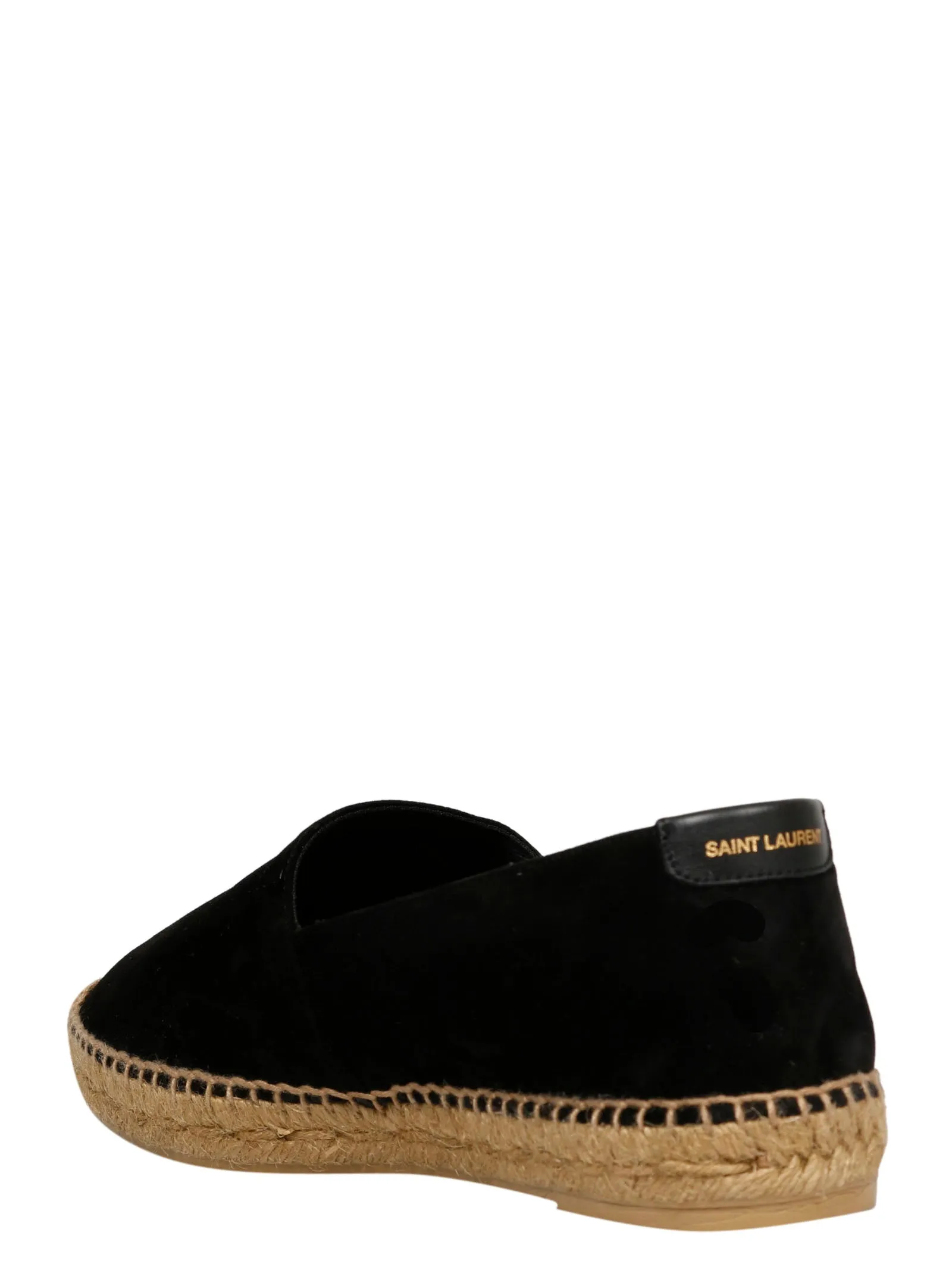 Saint Laurent Logo Embossed Espadrilles