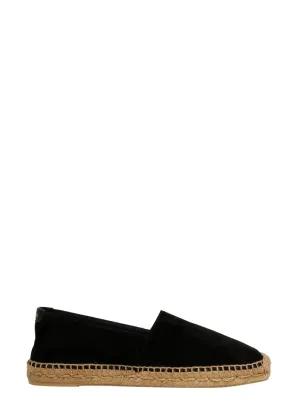 Saint Laurent Logo Embossed Espadrilles