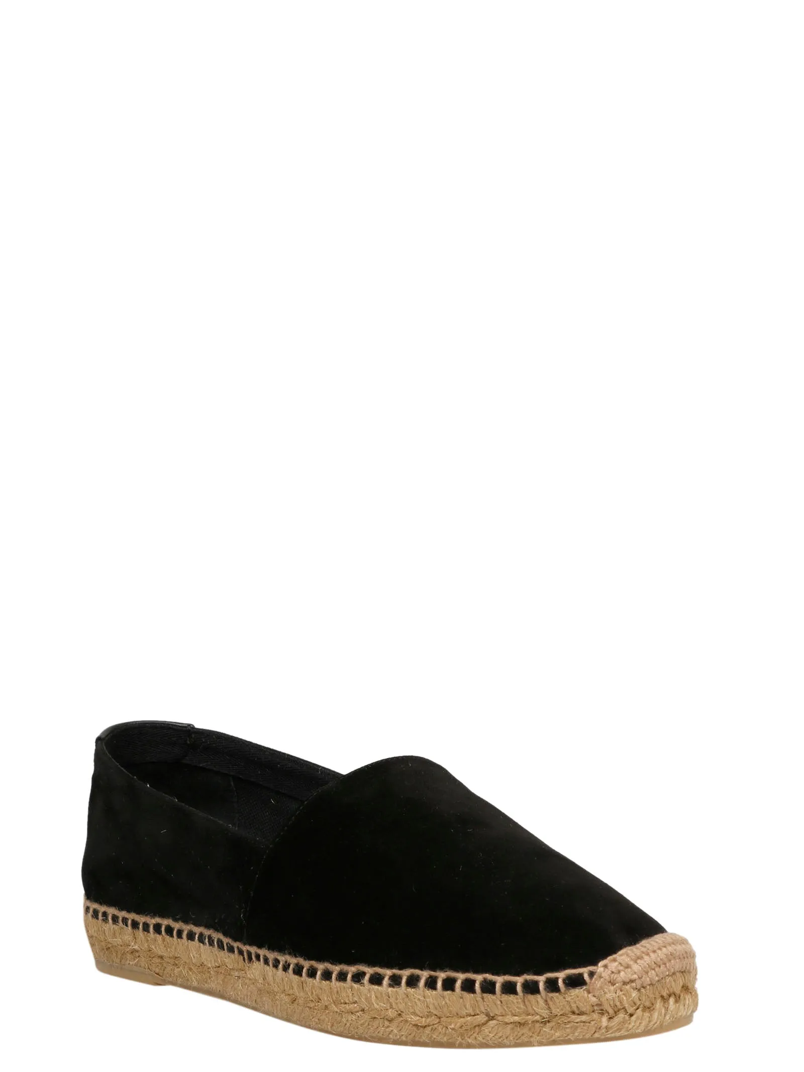 Saint Laurent Logo Embossed Espadrilles