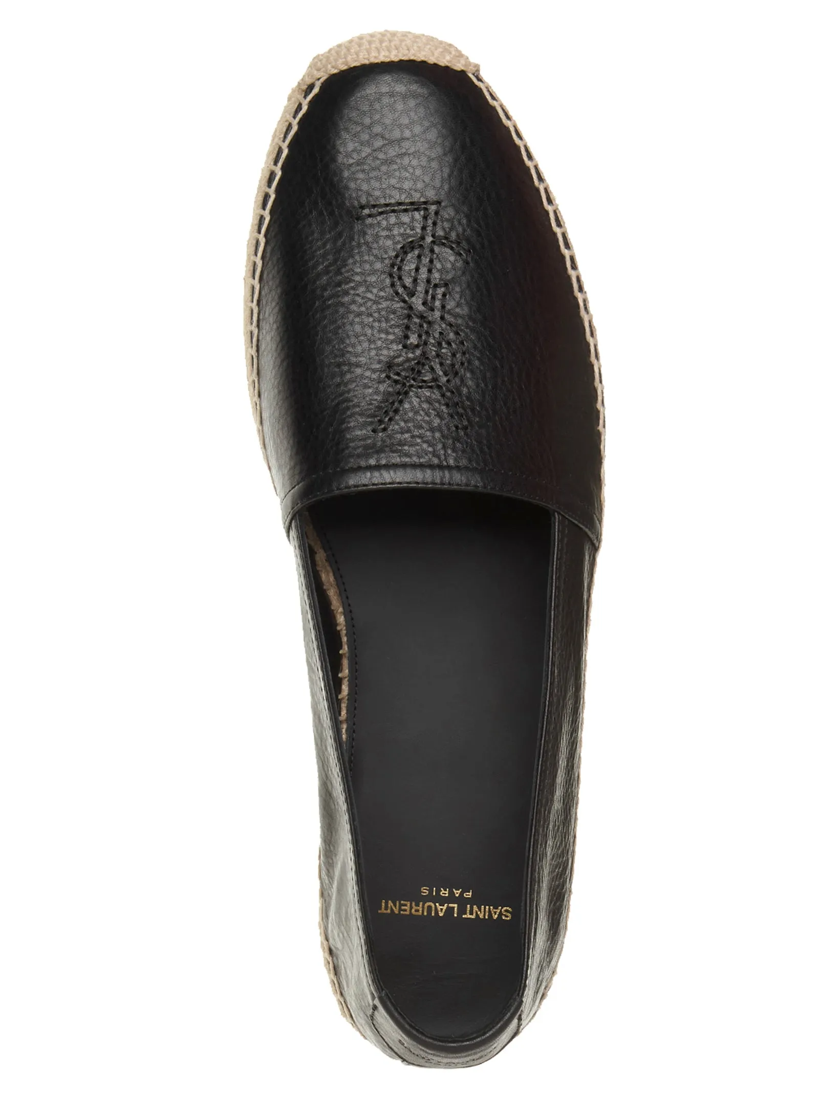 Saint Laurent Monogram Embroidered Espadrilles