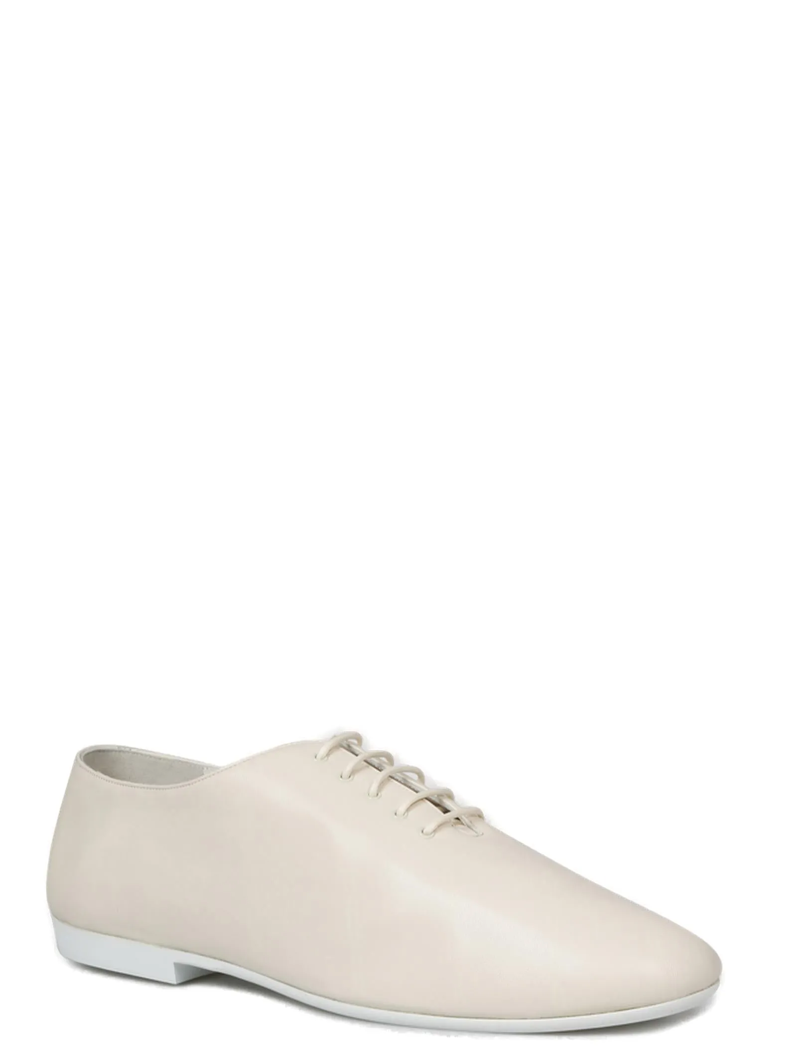 Saint Laurent Richelieu Lace-Up Oxford Shoes
