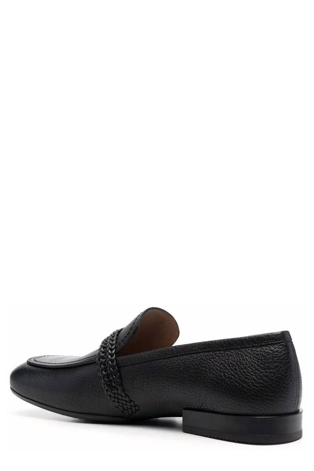 Salvatore Ferragamo Gancini Braid Detailed Loafers