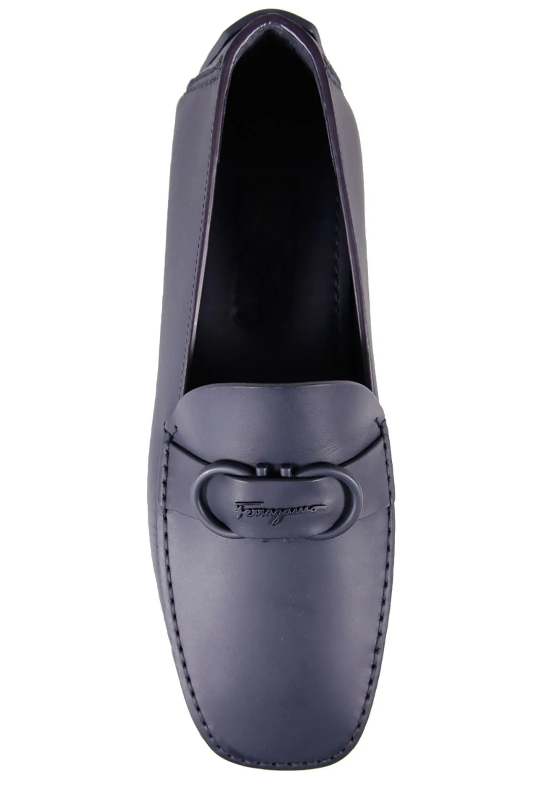 Salvatore Ferragamo Gancini Logo Ornament Loafers