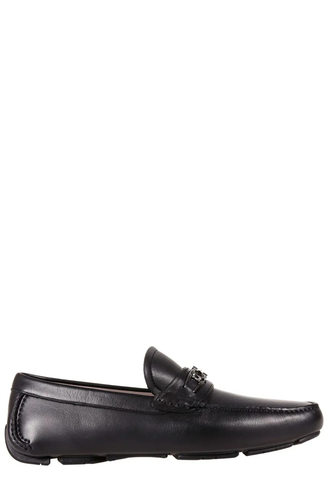 Salvatore Ferragamo Gancini Logo-Plaque Loafers