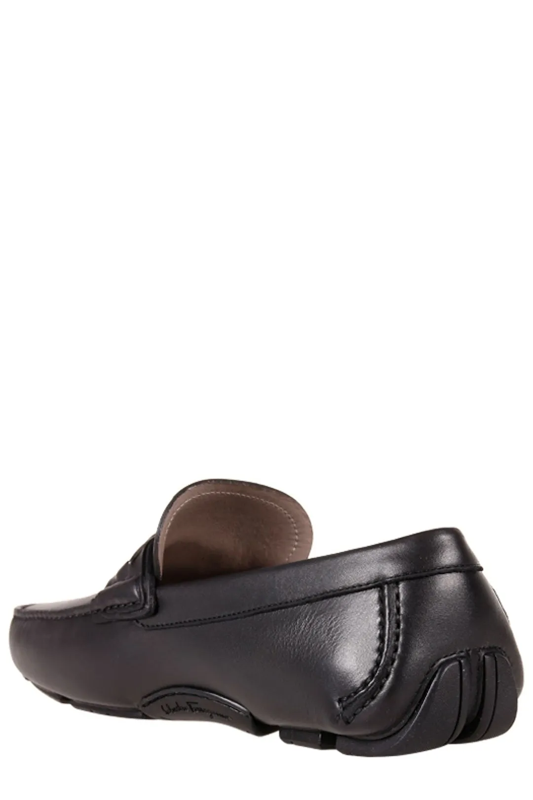 Salvatore Ferragamo Gancini Logo-Plaque Loafers