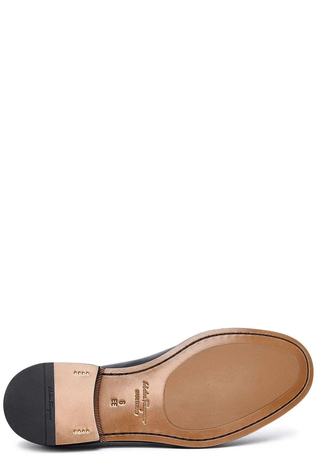 Salvatore Ferragamo Gancini Plaque Embellished Loafers
