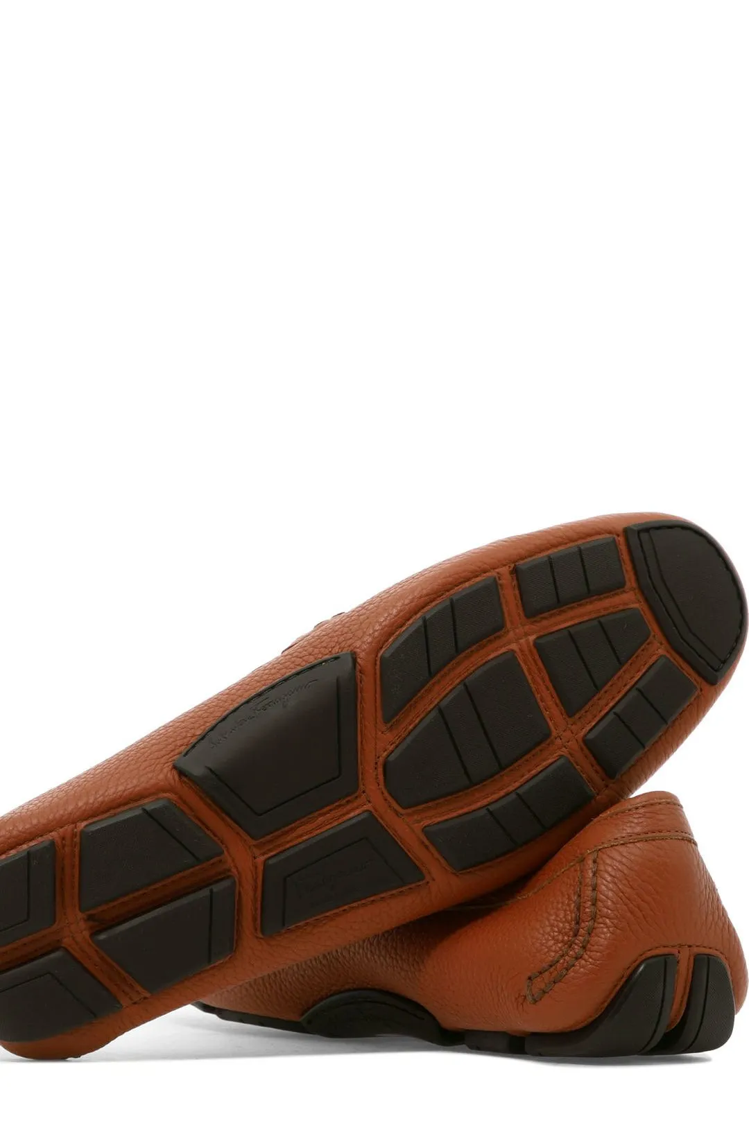 Salvatore Ferragamo Gancini Plaque Loafers