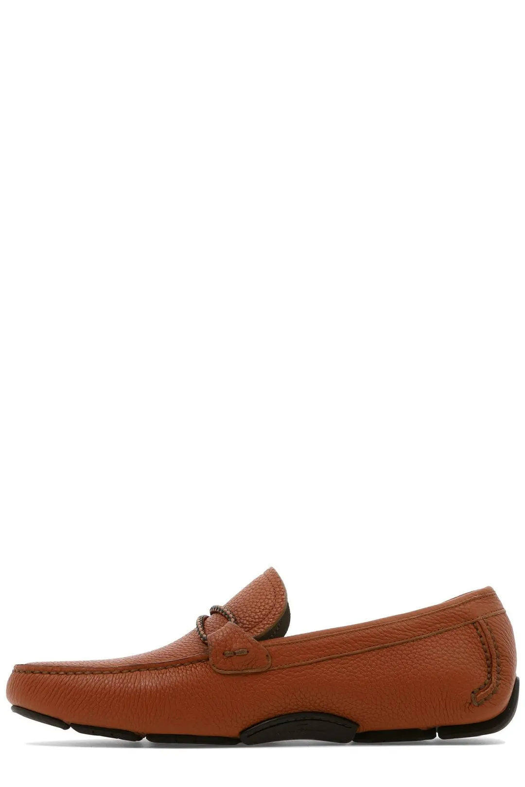 Salvatore Ferragamo Gancini Plaque Loafers