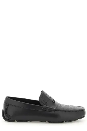 Salvatore Ferragamo Logo Embossed Loafers