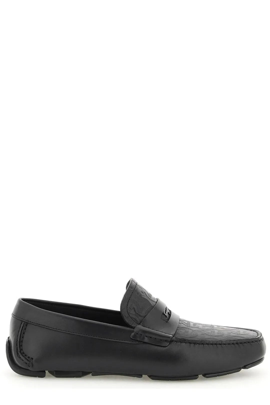 Salvatore Ferragamo Logo Embossed Loafers