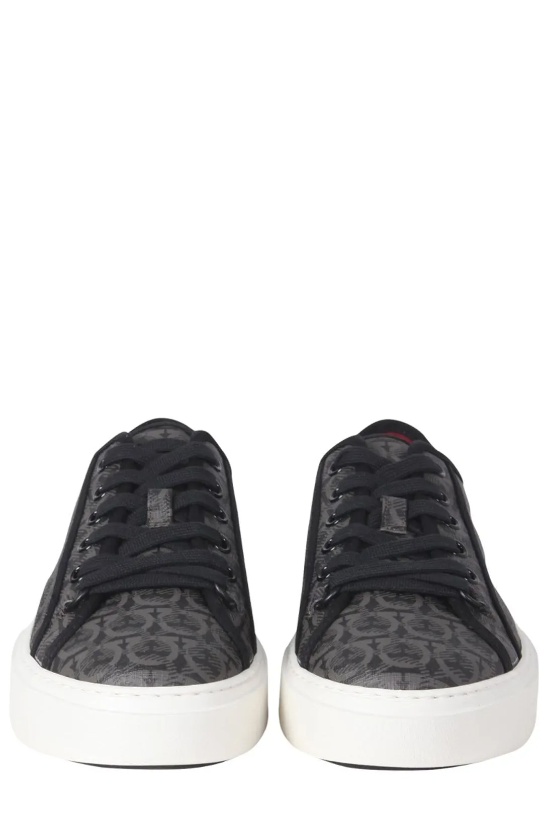 Salvatore Ferragamo Logo Embossed Low Top Sneakers