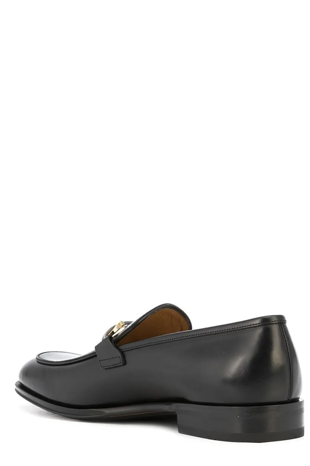 Salvatore Ferragamo Logo Plaque Loafers