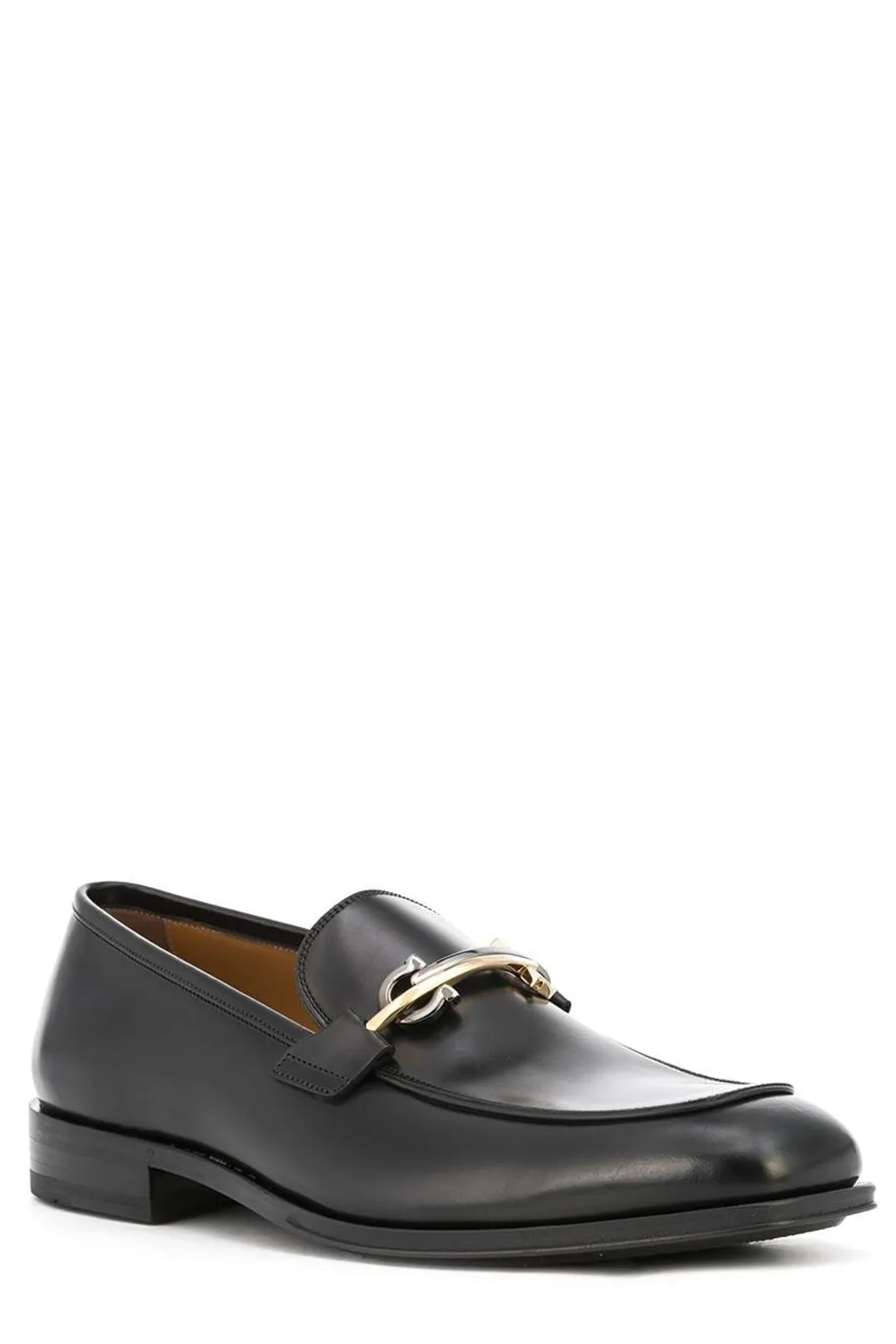 Salvatore Ferragamo Logo Plaque Loafers