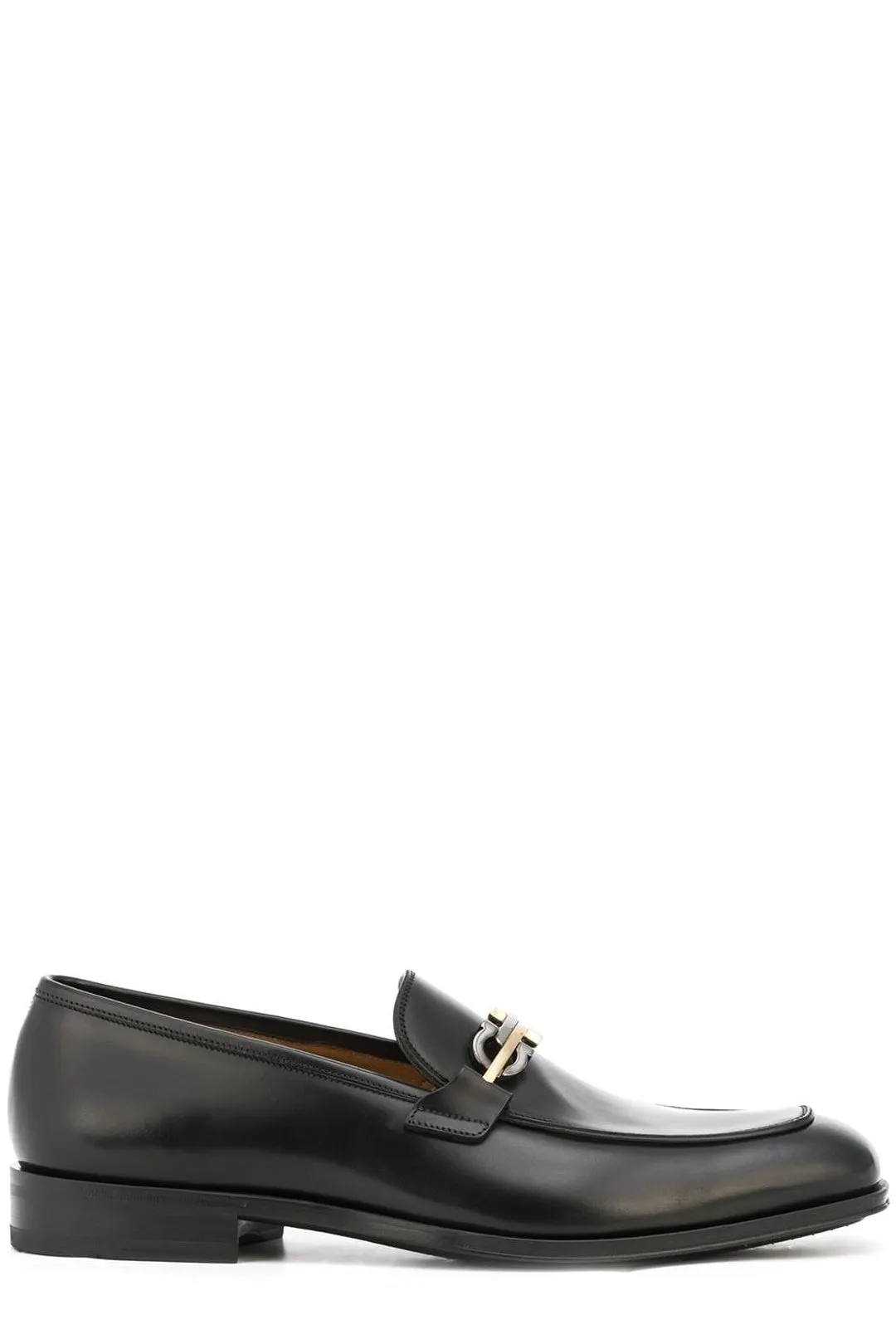 Salvatore Ferragamo Logo Plaque Loafers