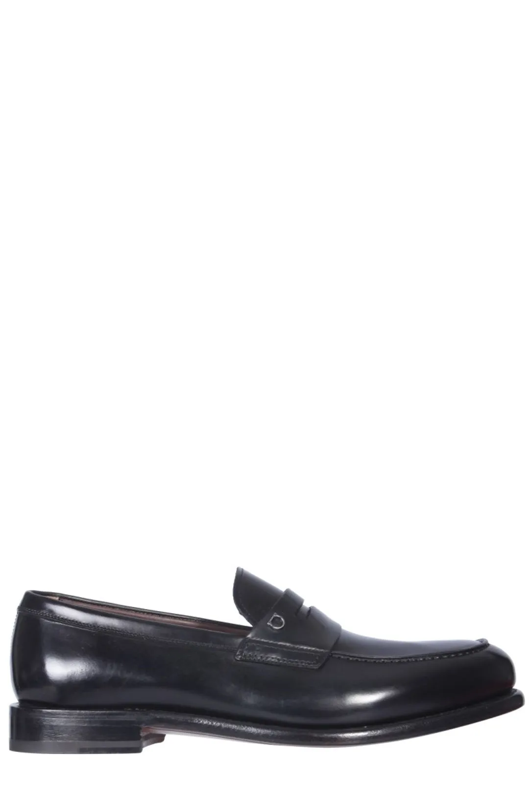Salvatore Ferragamo Penny Gancini Plaque Loafers