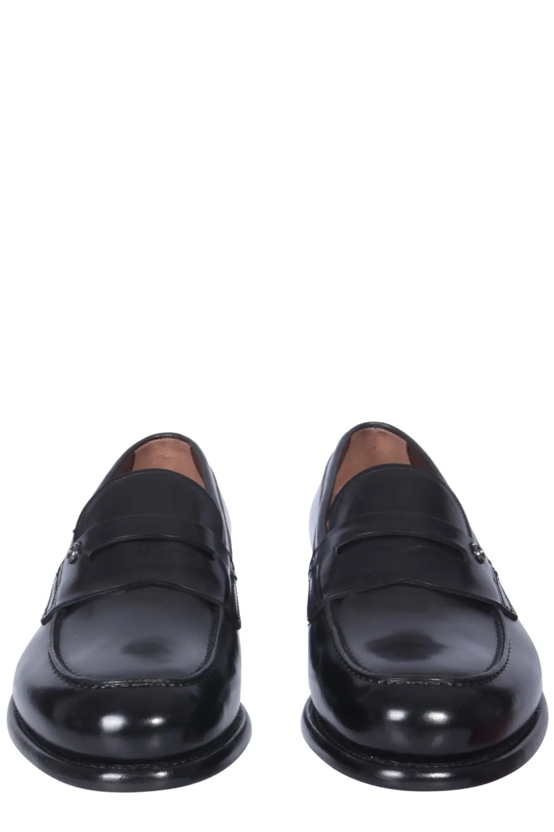 Salvatore Ferragamo Penny Gancini Plaque Loafers