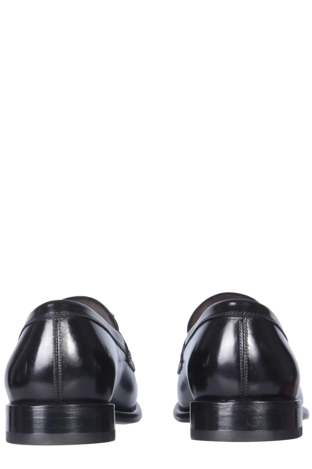 Salvatore Ferragamo Penny Gancini Plaque Loafers