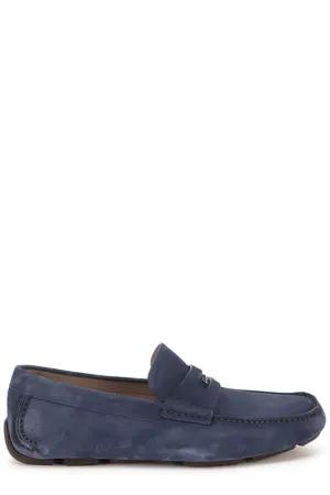 Salvatore Ferragamo SF Ornament Driver Loafers
