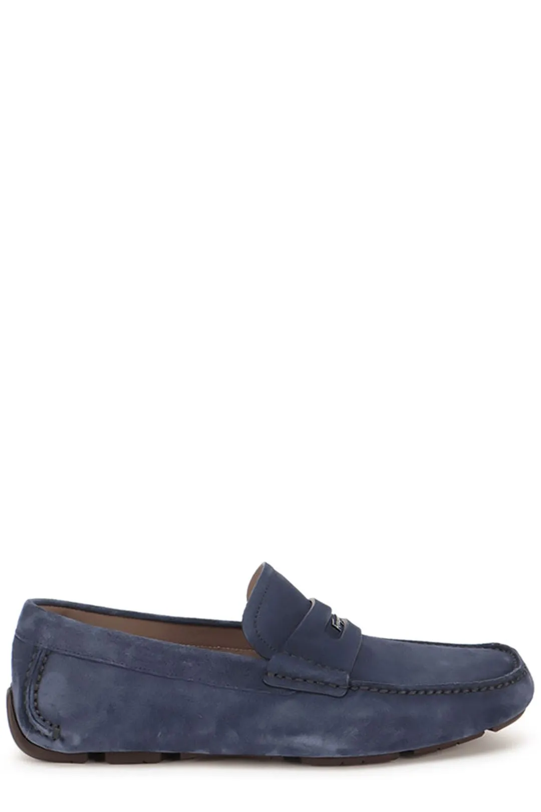 Salvatore Ferragamo SF Ornament Driver Loafers